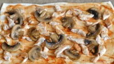 пицца простая без дрожжей