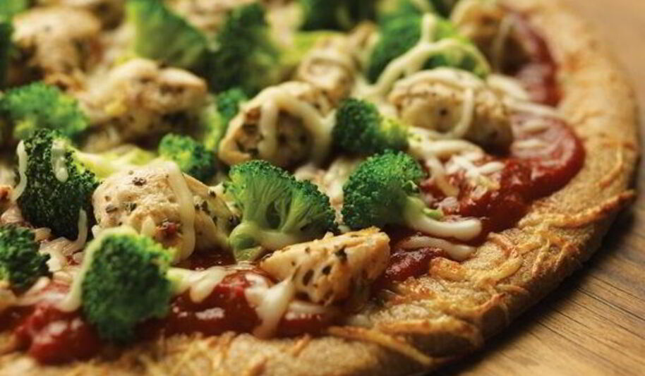 Рецепт пиццы с брокколи и курицей