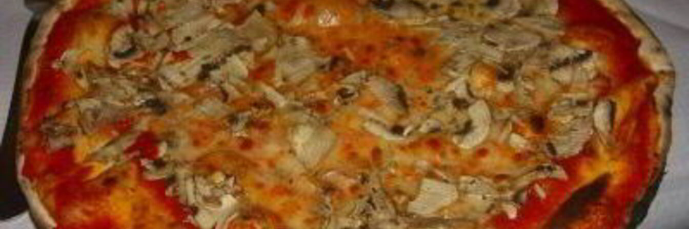 Пицца с грибами