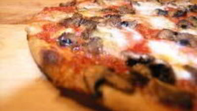 пицца с грибами