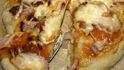 пицца с карбонадом