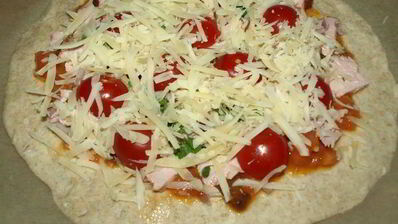 пицца с карбонадом