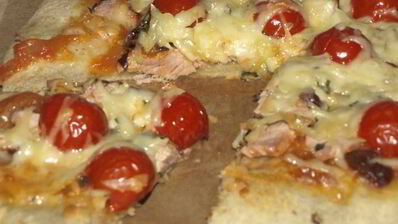 пицца с карбонадом