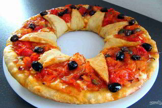 Пицца Цветок