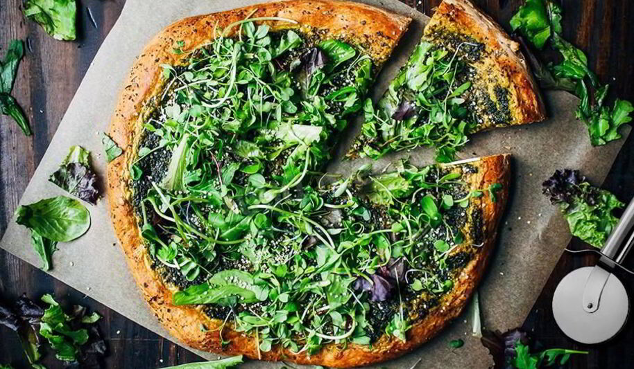 Рецепт пиццы зеленой богиня