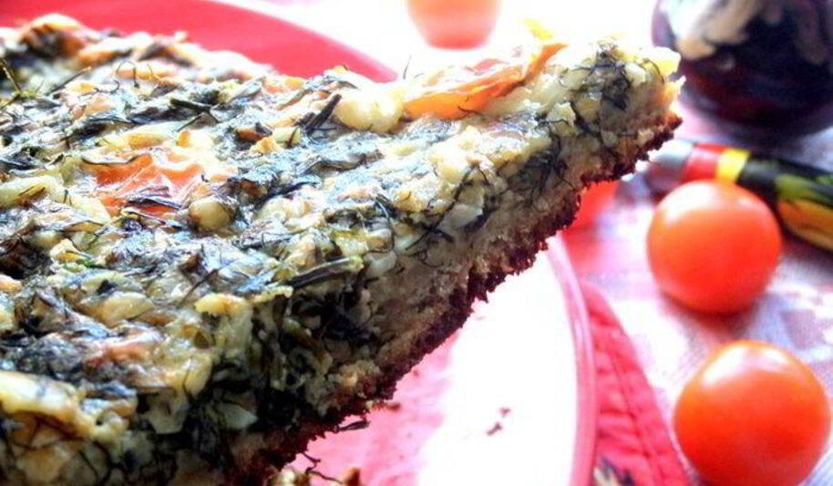 Рецепт сырной пиццы на хлебе