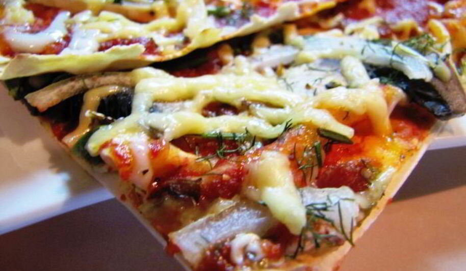 Рецепт тончайшей пиццы на лаваше