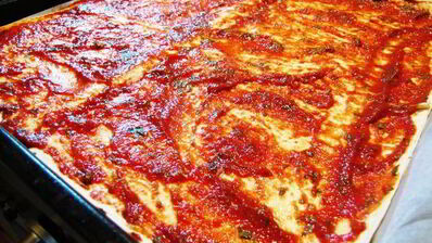 тончайшая пицца на лаваше