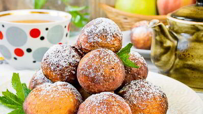 банановые пончики