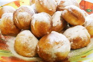 Домашние пончики