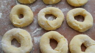 пончики из плавленного сыра