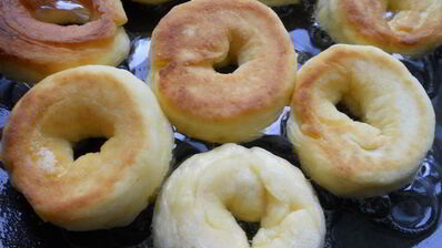 пончики из плавленного сыра