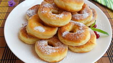 пончики из плавленного сыра