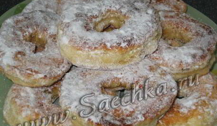 Рецепт пончиков на кефире