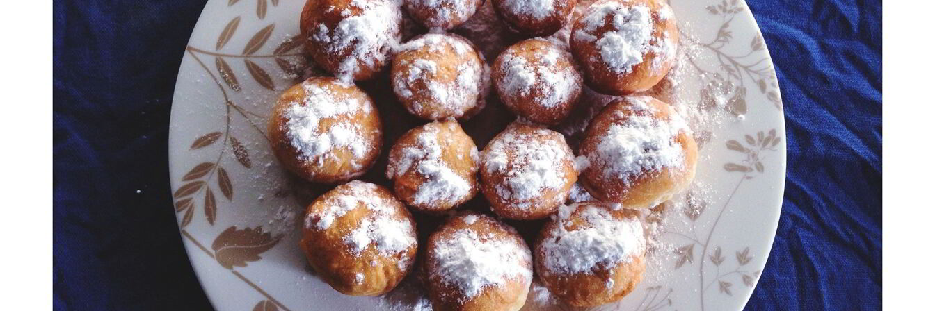 Пончики творожные