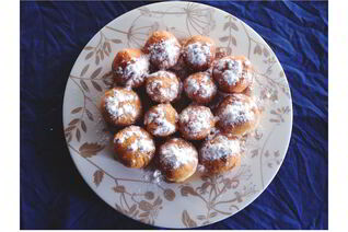 Пончики творожные