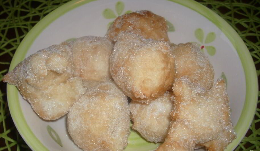 Рецепт пончиков в сахаре