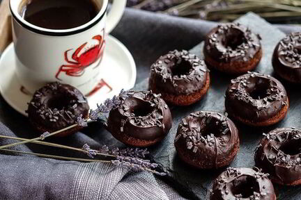 Шоколадные пончики