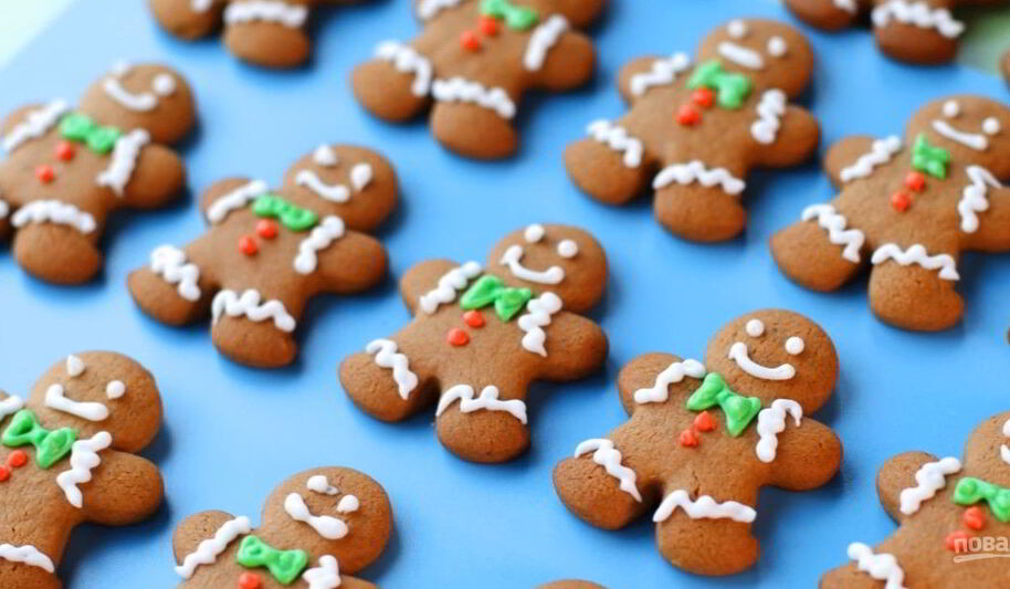 Рецепт имбирных пряничных человечков