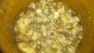 коврижка браунис с грецкими орехами