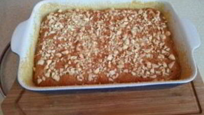 коврижка медовая с орехами