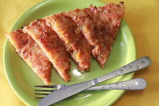 Коврижка морковная с фруктами