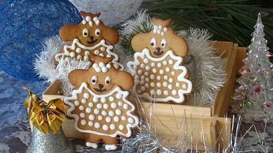 медово-пряничные овечки