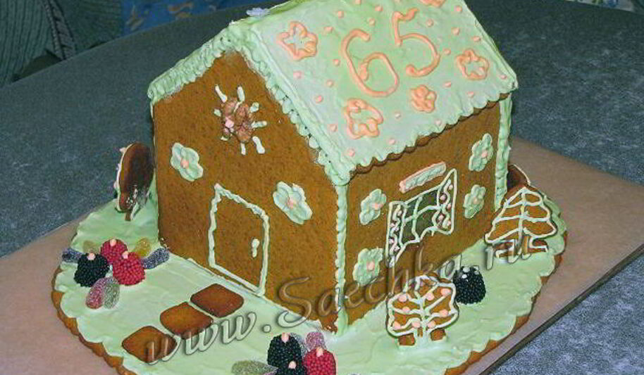 Рецепт новогоднего пряничного домика