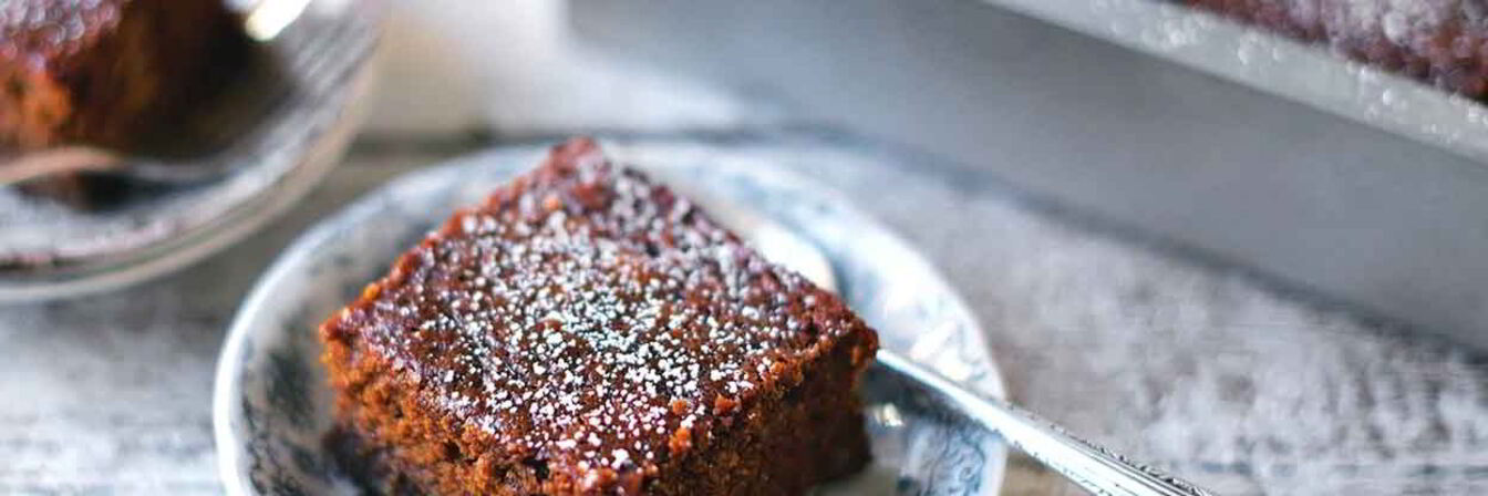 Постная коврижка с сухофруктами