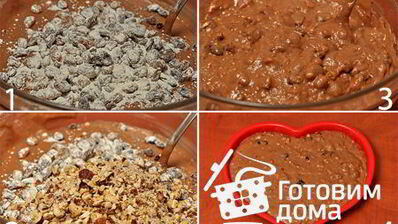 шоколадная постная коврижка