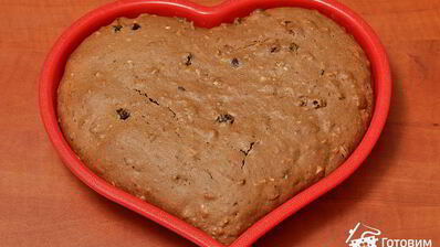 шоколадная постная коврижка