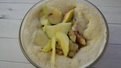 диетическая грушевая шарлотка