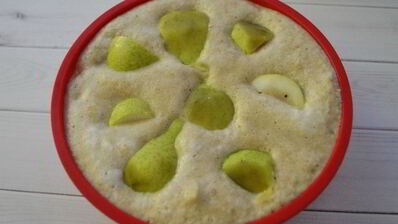 диетическая грушевая шарлотка