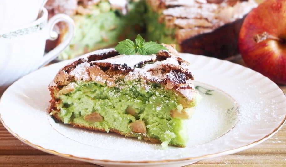 Рецепт мятной шарлотки