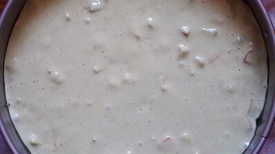 мятная шарлотка