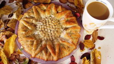 осенняя шарлотка