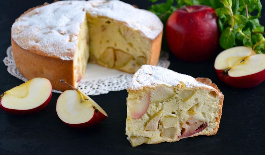 Рецепт шарлотки классической