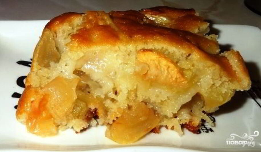 Рецепт шарлотки на кефире