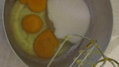 шарлотка с яблоками и грушами