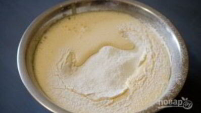 шарлотка с яблоками