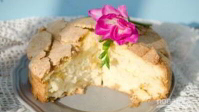 шарлотка с яблоками