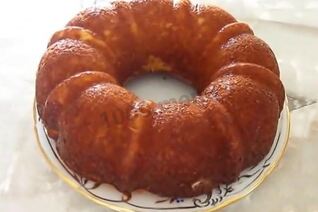 Шарлотка творожная с творогом в духовке