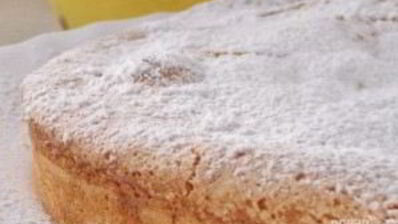 шарлотка в духовке с яблоками