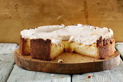 Сладкая шарлотка с тыквой