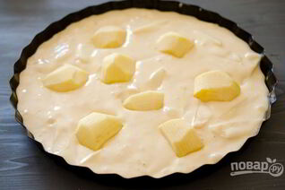 Тесто для шарлотки