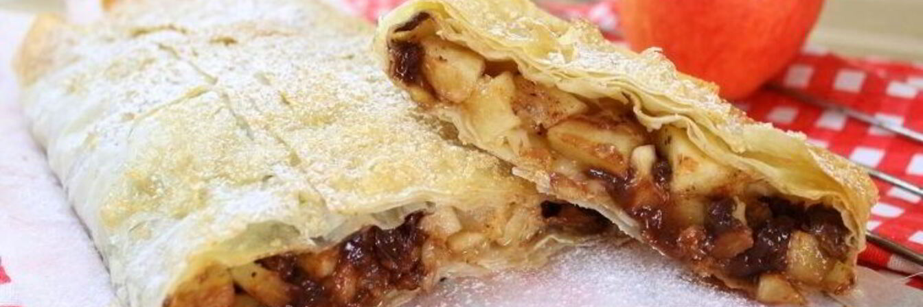 Штрудель из теста фило