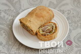 Штрудель с мясом