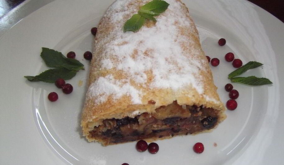 Рецепт венского штруделя с яблоками