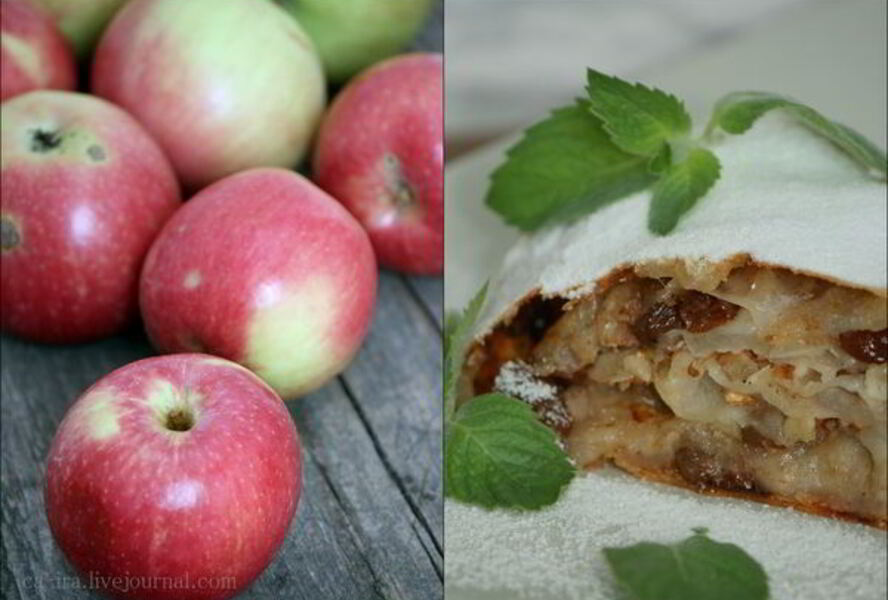 Венский яблочный штрудель