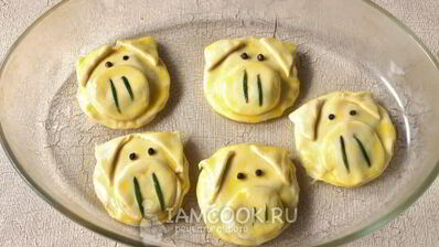 слойки с сыром из готового слоеного теста